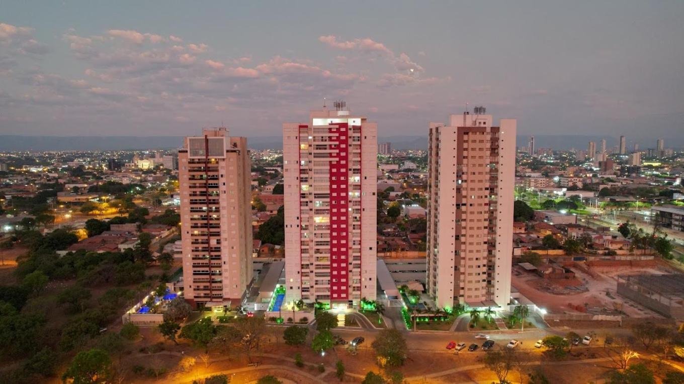 Apartamento Horizonte Azul, Vista Lago, Proximo Ao Shopping Палмас Екстериор снимка